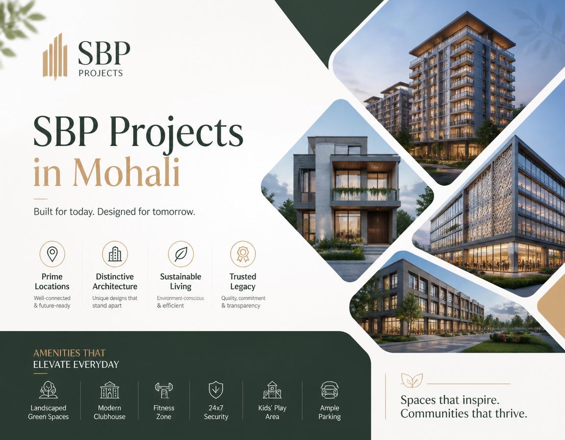 SBP New Launch Projects in Mohali